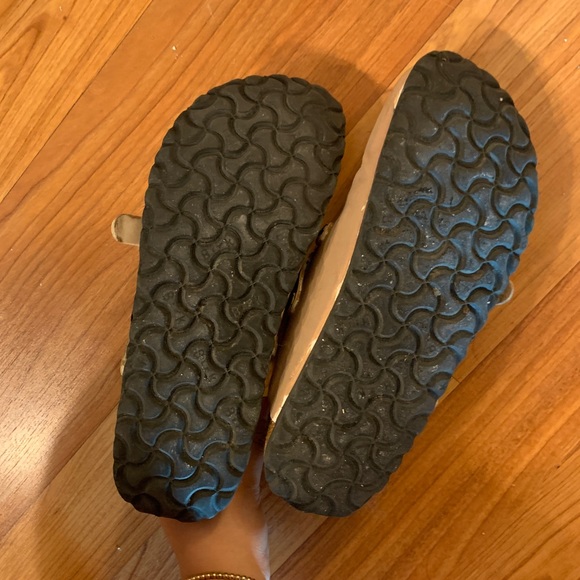 Birkenstock slippers (painted in pink/beige color) - Picture 4 of 4